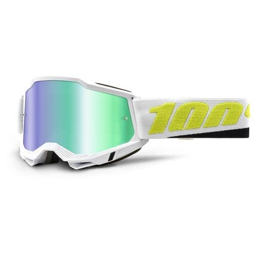 100% Accuri2 Off Road Motorcycle  Goggle Peyote Green Mirror Lens