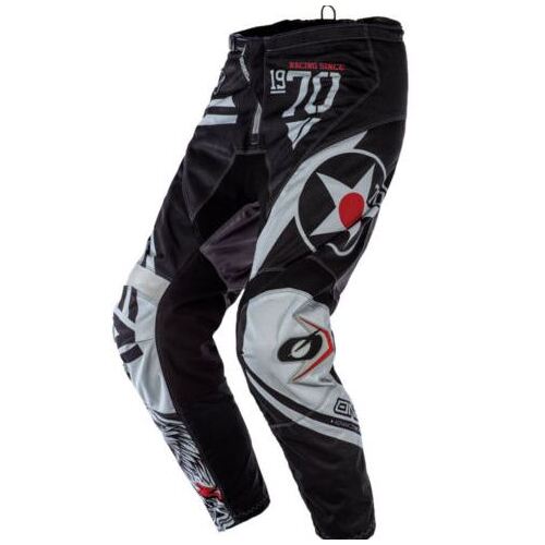 O'Neal 2021 Youth Element Warhawk Motorcycle Pants - Black/Grey