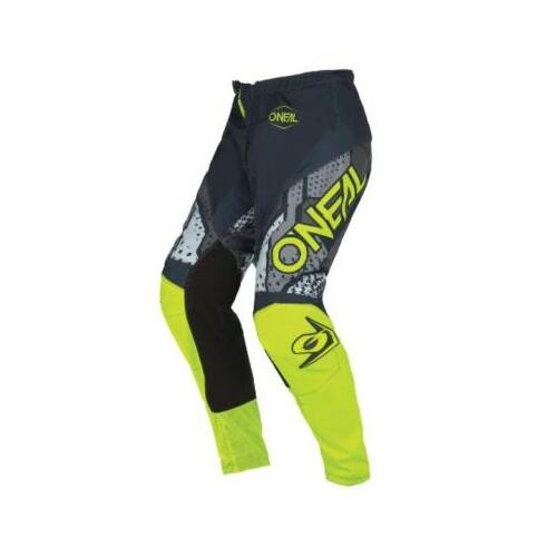 O'Neal 2022 Youth Element Camo V.22 Pants - Grey/Neon Yellow 
