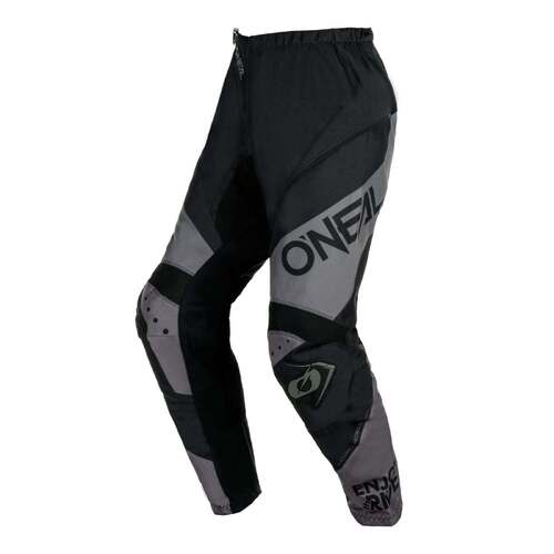 Oneal 24 Element Motorcycle Pant Racewear V.24 Black/Grey Youth 12/14T (26)