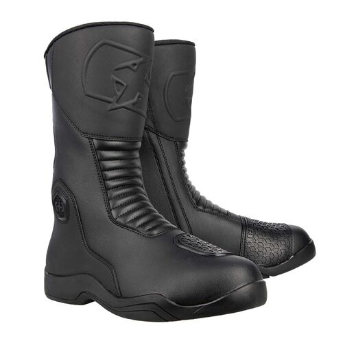 Oxford Tracker 2.0 Wp Mens Motorcycle Boot  Black 