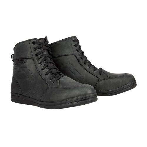 Oxford Kickback Wp Mens Motorcycle Boot  Black  