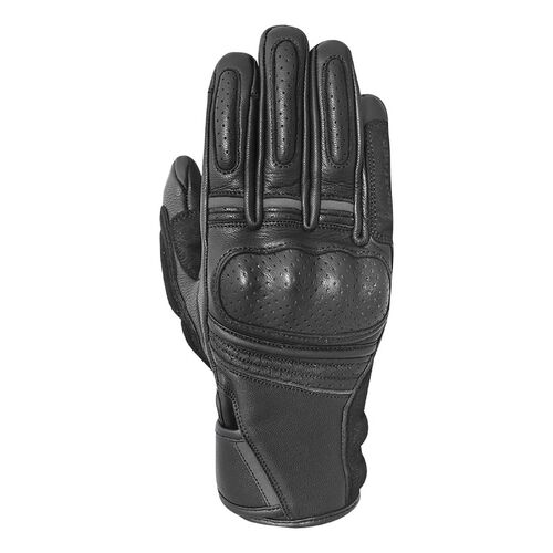 Oxford Ontario Ladies Leather Motorcycle Glove Black Large