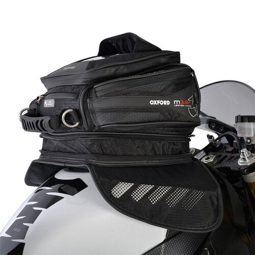 Oxford M15R Motorcycle Tank Bag Black