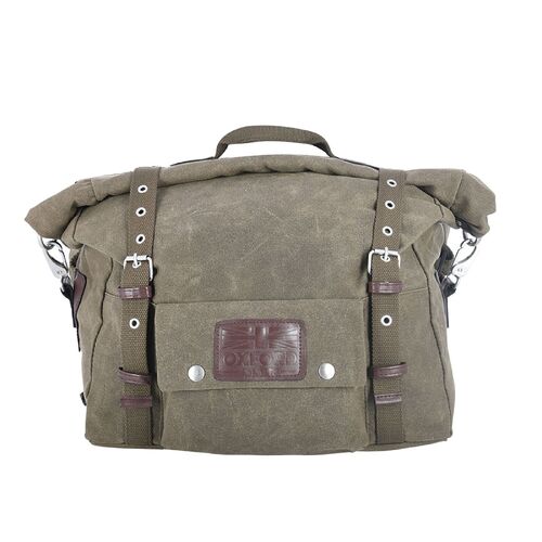 Oxford Heritage 40L Motorcycle Panniers Khaki PR