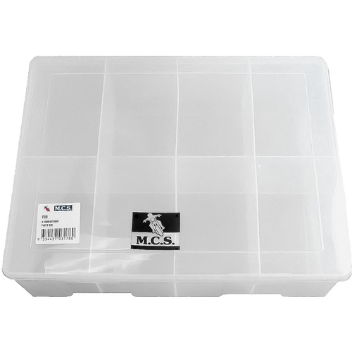 MCS Motorcycle Parts Box - 8 Compartment