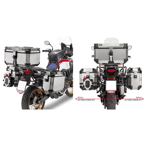 Givi Motorcycle Pannier Frames Outback - Honda CRF1000L Africa Twin 16-17