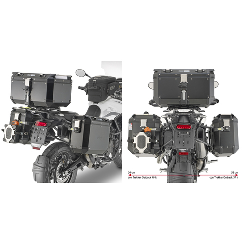 Givi Panniers Frames Tig 900 20 OBK Cam