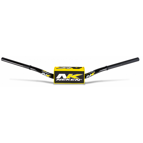 Neken Off Road Motorcycle Handlebar Conical Black/Yellow  - Low