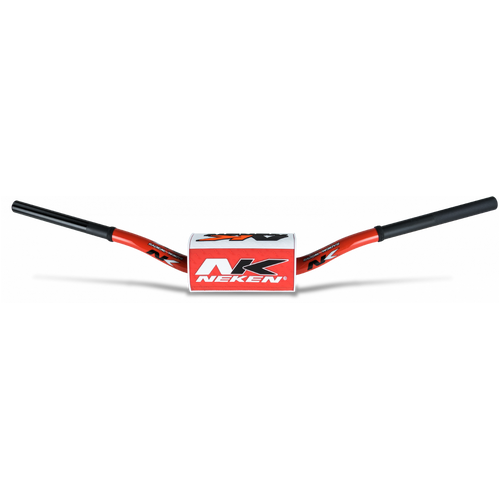 Neken OS 133C Off Road Motorcycle Handlebar  - Red/White