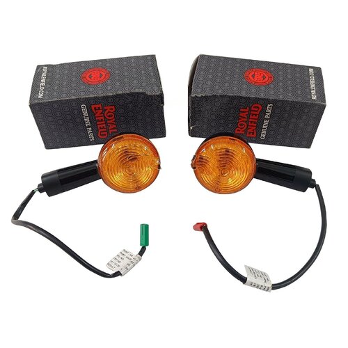 Super Meteor 650 Motorcycle Indicator Left Rear & Right Front