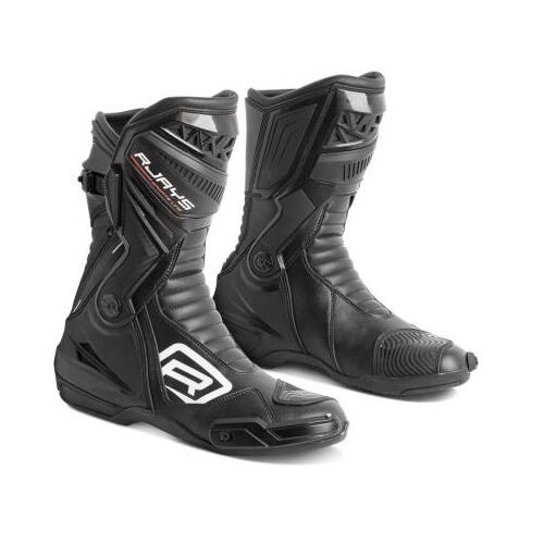 Rjays Race Tech Motorcycle Boots - Black 