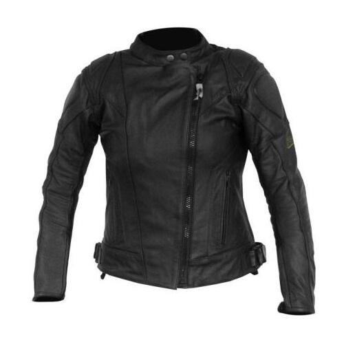 Rjays Leather Cruiser Motorcycle Jacket  Ladies (12)
