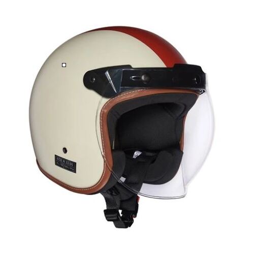 Spirit Fiberglass Ece Motorcycle Helmet  Maroon - X-Large