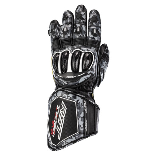 Rst Tractech EVO-4 CE Race Motorcycle Gloves - Black Camo