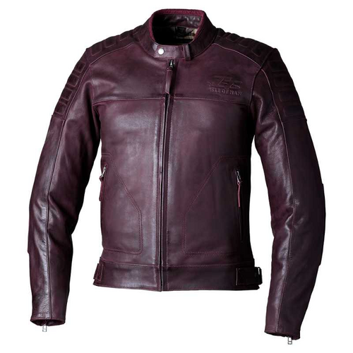 RST Iom Tt Brandish 2 Ce Leather Jacket Oxblood (03) / 50 (Euro)