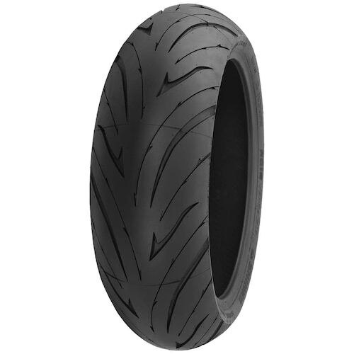 Shinko 016 Verge 2X Radials Dual Compound Motorcycle Race Tyre Rear T/L 190/55ZR17 75 W