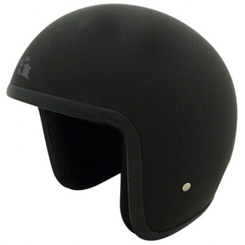 New Scorpion Baron Helmet W/O Studs- Matt Black (LG)