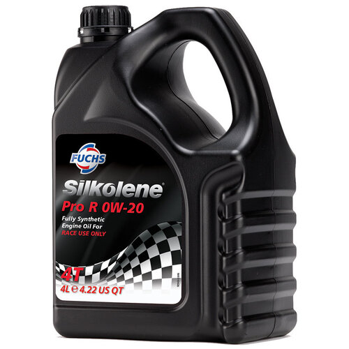 Silkolene Pro R 0W-20 Fully Synthetic Racing Motorcycle Engine Oil - 4L