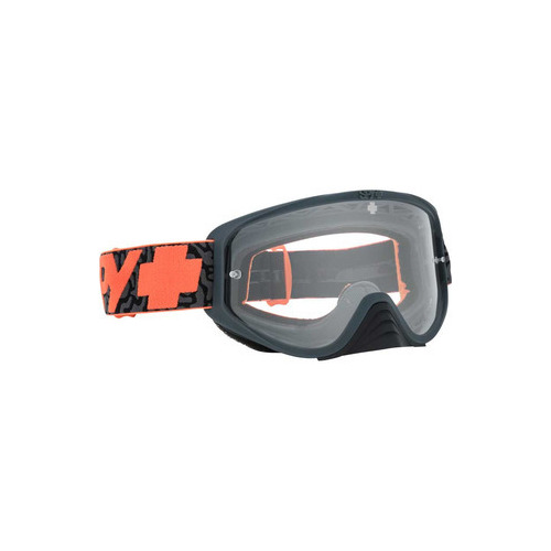 Spy Optic MX Woot Maze Orange w/Clear Anti-Fog Lens Goggles