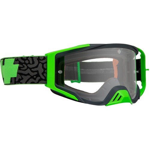 Spy Optic Foundation Maze Green w/HD Clear Lens Goggles