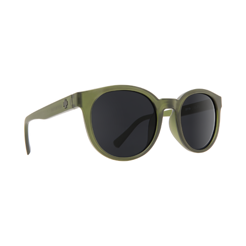 Spy Optic Hi-Fi Matte Translucent Olive Grey Lens Sunglasses