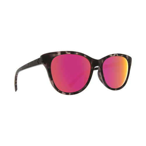 Spy Optic Spritzer Black Tortoise Grey/Pink Spectra Lens Sunglasses