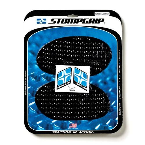Stompgrip Universal Small Motorcycles Tank Grips Volcano Black