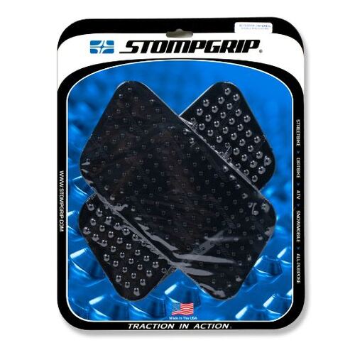 Stompgrip Universal Quad Motorcycles Tank Grips Volcano Black