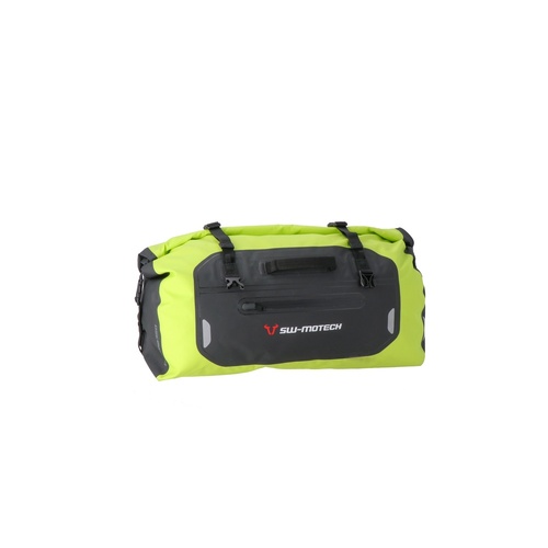 Sw-Motech Motorcycle Tail Bag Drybag 350 High Vision Yellow Waterproof 35L