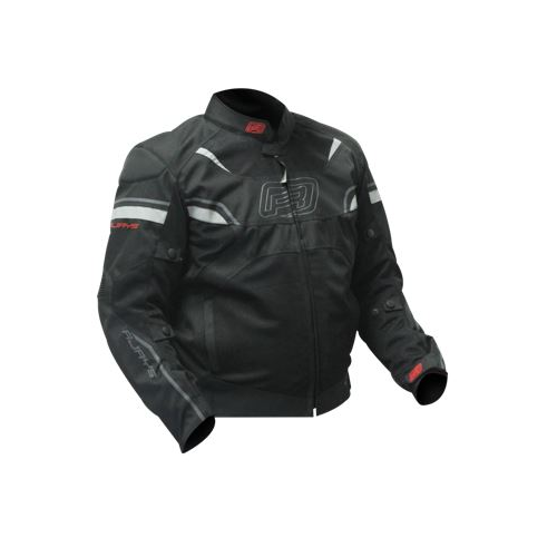 Rjays Swift II Ladies Motorcycle Textile Jacket - Black/Grey