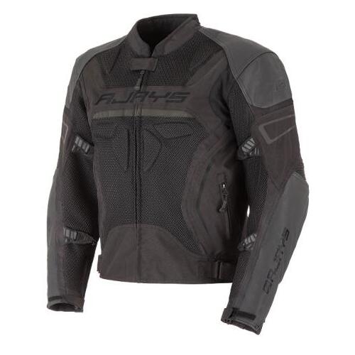 Rjays Air-Tech Textile Motorcycle Jacket Stealth Black (Sm)