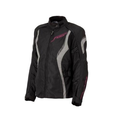 Rjays Athena Textile Motorcycle Jacket Ladies Black /Pink (6)