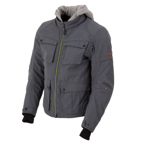 Rjays Vincent Motorcycle Jacket - Grey 