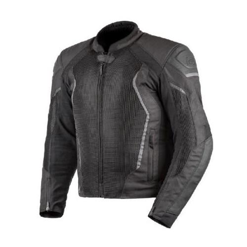 Rjays Sector Textile Motorcycle Jacket Black /Grey (Md)