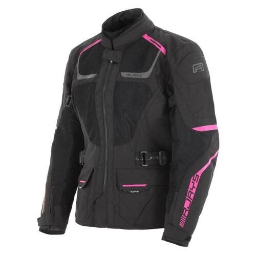 Rjays Tour Air 2 Ladies Textile Motorcycle Jacket Ladies Black /Pink(8)
