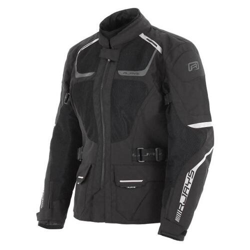 Rjays Tour Air 2 Ladies Textile Motorcycle Jacket Ladies Black /White (8)