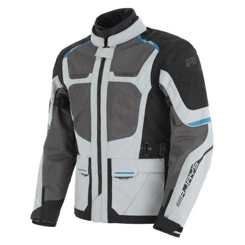 Rjays Tour Air 2 Textile Motorcycle Jacket  Grey/Black (Sm)