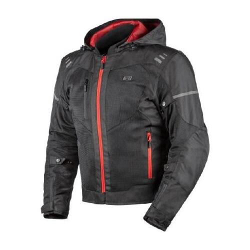 Rjays Tracer 2 Air Textile Motorcycle Jacket  Black (Sm)