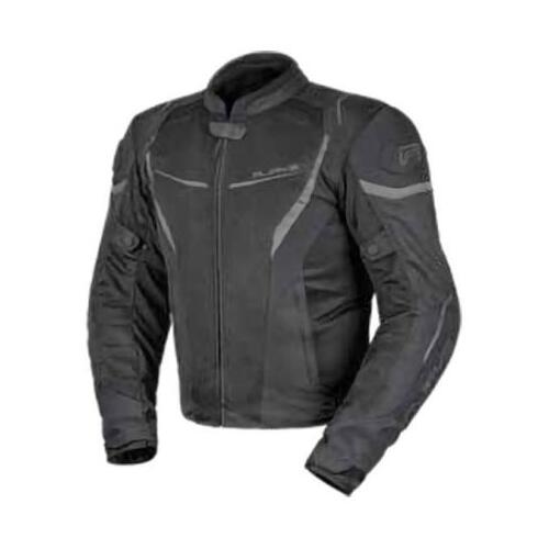 Rjays Men's Swift III Motorcycle Jacket - Black/Grey 