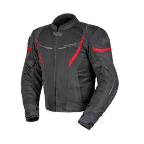 Rjays Men's Swift III Motorcycle Jacket - Black/Red