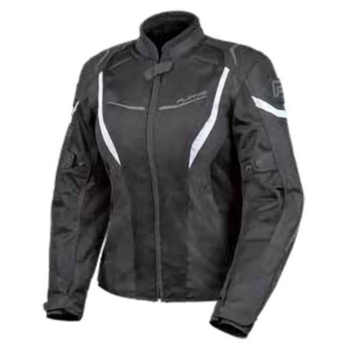 Rjays Swift III Motorcycle Jacket Ladies Black/White (22)