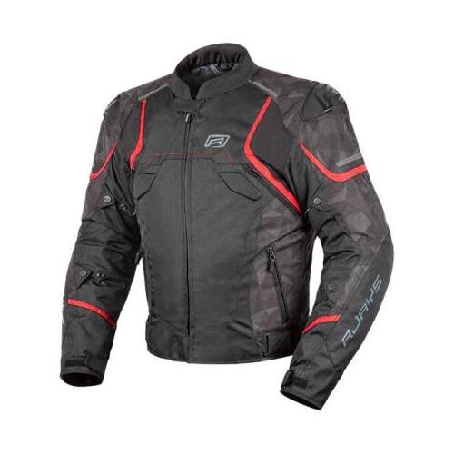 Rjays Pace Motorcycle Jacket - Black Night-Ops Camo