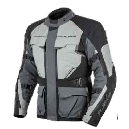 Rjays Tour 2 Motorcycle Jacket - Black Grey Anthracite