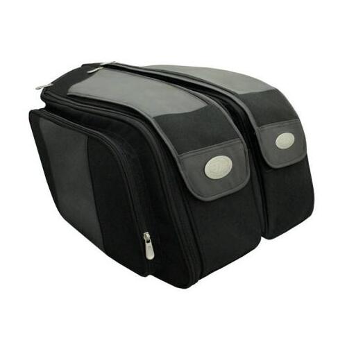 Travel Master Route 66 Throwover Road Saddle Bag - 40 Litre 