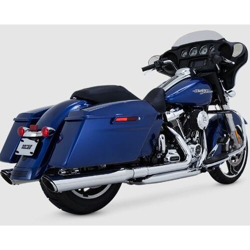 Vance and Hines Eliminator 300 Slip-Ons Softail (EXC FXFB/FLDE/FLHC-All) 2018-20  - Chrome