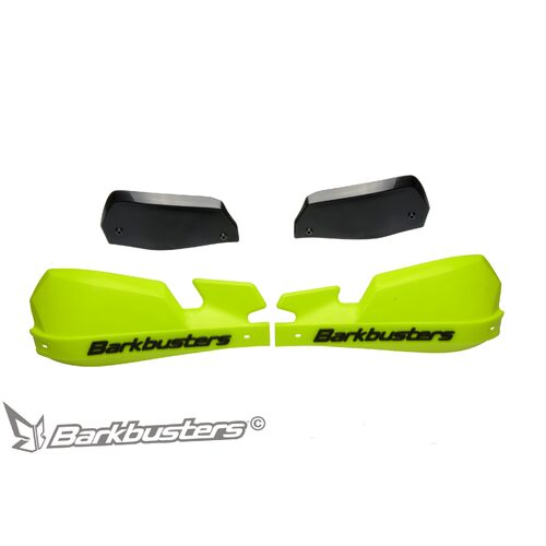 Barkbusters VPS Plastic Handguard With deflector Only - Yellow Hiviz