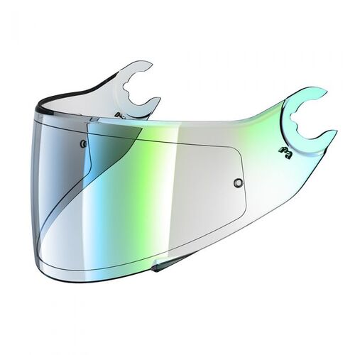 Shark Spartan 1/Skwal/Dskwal Antiscatch Helmet Visor - Light Green Iridium