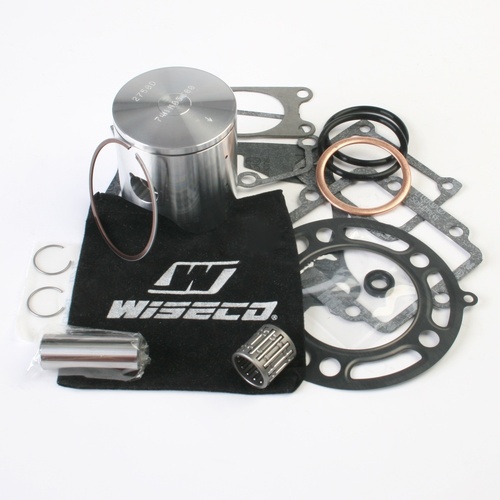 Wiseco Motorcycle Off Road, 2 Stroke Piston, Shelf Stock Kit - KAWASAKI KX125 1999-2000 56mm (741M)