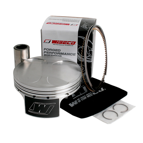 Wiseco All Terrain Vehicle, 4 Stroke Piston, Shelf Stock For HONDA 2004-05 TRX450R 4v Domed 11.5:1